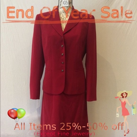 Kasper Jackets & Blazers - Professional Kasper Lined Skirt Suit